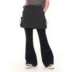 ZIZEMUSEUM COLORS SKIRT PANTS (BLACK) : 육미몰26