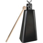 스틱이 달린 스틸 카우벨 소음 제작자 드럼 세트용 금속 타악기 카우벨 8인치 : 가라베스트샵