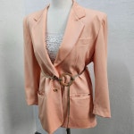 LELLG MODE 유럽수입 블레이저 여 50 J3830 : 스카이빈티지