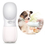 휴대용 강아지 물통 화이트 애견 반려견 물병 산책 : 칠공주네막내아들