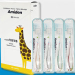이름표기린칫솔 어린이 기린 네임 칫솔 12개입 패키지 : 감사슈