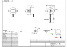 4선 NEMA14 2상 스테퍼 모터 0.4A 본체 길이 21mm 9N.cm 스텝 각도 0.9  마이크로 소형 원형 단일 출력 샤프트 : 현진47