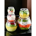 아이스 16 볼 일회용 ROE 3L 클리어 bowl/ 200ML 파오차이단지 4.5근 : 유통종합상회