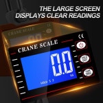 저울 크레인 호이스트 산업용 매달림 전자 디지털 톤백 전자저울 리모컨 계근대 톤 휴대용 1500kg 계량기 도구 1000KG 헤비 듀티 LCD 철강... 