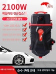 벽걸이 건습식 산업용 청소기 공장 물 흡입 진공 집진 1500W 3단계 내부 필터 블랙 : 오르벨