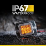 랭글러 앞 범퍼 방향 지시등 깜박임 키트 흰색 주차 램프 플러그에 적합 1. Clear Lens : 딜리벌월드44호점