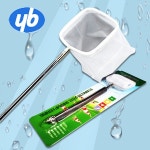 다팜아쿠아 YB무역 와이비 KS-Z006 최대 길이 58cm 블랙 새우 소형어 전용 사각형 안테나 뜰채 : 다팜아쿠아