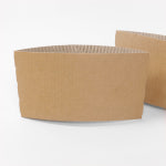 32온스 크라프트 무지 컵홀더 1박스 500개 카페 1L 1리터 빅사이즈 커피 아이스컵 : 더포장