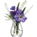 LSA 엘에스에이 플라워 베이스 화병 클리어 높이 9cm FLOWER G1071 09 301 : 소미직구