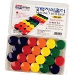 문구 칼라자석 44개 포비월드 자석 MH-40 대3.2cm -43951 : 더몰스