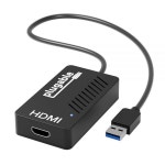 [미국아마존] Plugable USB 3.0 to HDMI 4K UHD 비디오 그래픽 어댑터 최대 3840x2160의 다중 모니터 용 윈도우 11, 10, 8.1, 7, 맥 10.... 