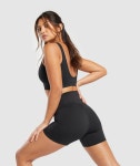 Gymshark 짐샤크 에브리데이 프론트 브이 웨이스트밴드 블랙 : SPORTICA