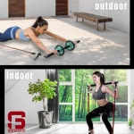 SquadFit 스쿼드핏 필라테스 바 푸쉬업 보드 피트니스 키트 - 홈짐 운동 세트 TI : 민일오트린카