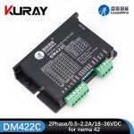 Kuray Leadshine CNC 기계용 2 상 스텝퍼 드라이버 Nema 20 28 35 42 스테핑 모터 DM422C 18-36VDC 1.46-4.2A : 현진44