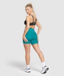 Gymshark 짐샤크 스티치 피처 쇼츠 오션 틸 : SPORTICA