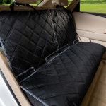 ZQ 애견 시트 강아지 뒷좌석 차시트 틈새 벤치 자동차 커버 개용 방수 후면 보호대 애완동물 안전 고정 표준 SUV에 적합 블랙 : 웰시웨일 9호점