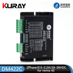 Kuray Leadshine CNC 기계용 2 상 스텝퍼 드라이버 Nema 20 28 35 42 스테핑 모터 DM422C 18-36VDC 1.46-4.2A : 현진44