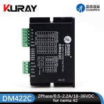 Kuray Leadshine CNC 기계용 2 상 스텝퍼 드라이버 Nema 20 28 35 42 스테핑 모터 DM422C 18-36VDC 1.46-4.2A : 현진44