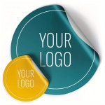 결혼식 생일 세례식 스티커 이벤트 장식 내구성이 뛰어난 방수 비닐 대량 파티 1. 48pcs : 딜리벌월드16호점