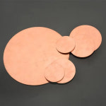 두께 0.1mm - 5mm 구리 디스크 T2 순수 원형 플레이트 15 16 17 18 19 20 21 22 23 24 25 26 27 28 29mm 5 개 : hybobusang01