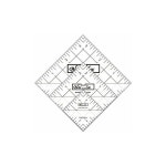 블록 로크하프 사각 삼각형 자 세트 4-1.5 2.5,3.5, 아크릴 : 꼬꼬18