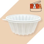 EH 195mm 냉면용기 대 1420ml 백색 300개 단품(뚜껑별도) : 용기바바몰