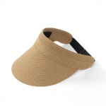 해외여행용 벨크로 라탄 썬캡 돌돌이 휴대용 선캡 피크닉 야외활동 동남아 등산 캠핑 자외선차단 햇빛가리개 모자 브라운 : 오상코리아샵