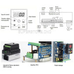 선반 3 상 비동기 모터 용 고성능 벡터 380V AC 입력 전압 15KW 20HP VFD 인버터 : 현진39