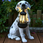 21세기트랜드 테리 강아지 태양광 야외 정원 테라스 조명 : 21세기트랜드