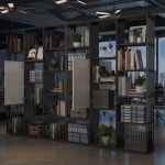 DIPYLON 파티션 양면 수납 장식 사무실 캐비닛 E : 퍼니처닷컴