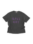 1011갤러리 1011GALLERY GALLERY LOGO T-SHIRTS  CHARCOAL GREY : TRIPLESTORE