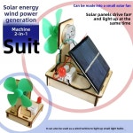 풍력 발전기 태양광 선 모터 학생 수제 제작 발전 작업 1. 1 set : 블루10호점