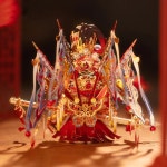 금속 퍼즐 미니 미니어처 모델 모형 키트 조립 소 수제 공예 친구 생일 선물 홈 장식 1. N146-T : 딜리벌월드7호점