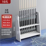 당구큐 거치대 당구장 보관대 월넛 선반 큐대 보관함 정리함 10구 장착형 나무 : psstore