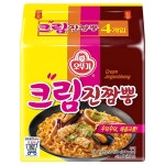 (1+3)오뚜기 크림진짬뽕 130g, 4개4set : 메이드인해피