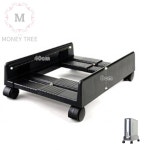 MT pc 본체 받침대 일반형 블랙 본체수납 : 돈나무스토어