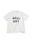 1011갤러리 1011GALLERY GALLERY LOGO T-SHIRTS  WHITE : TRIPLESTORE