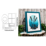 썬 클라우드 문 금속 커팅 다이 하우스 엠보싱 다이컷 카드 제작 스크랩북 1. H8148 : 블루45호점