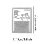 발렌타인 데이 금속 절단 다이 엠보싱 컷 카드 만들기 1. H6138 : 블루45호점