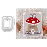 멀티 모양 배경 금속 절단 다이 나무 엠보싱 컷 카드 제작 스크랩북 1. H7671 : 오더박스19호점