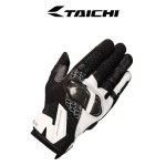 타이치 TAICHI RST448 암드 메쉬 글러브 - 화이트/블랙 : 라이더시티