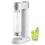 Philips 스파클링 워터 메이커 퀵 트위스트 병이 있는 소다 스트리밍 머신 1L BPA 프리 PET 탄산 병 60L CO2 탄산기와 호환되는 메이커... 