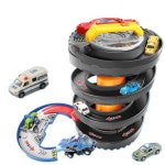 스냅키드 타이어 주차타워 장난감 옐로우 모형 키즈카페 소근육 놀이 : 라두라즈