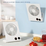 탁상형 USB 팬 조용한 강력한 바람 실내 냉각 : 메가토피아