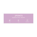 투포인츠 AULA 독거미 F108 전용 키보드 커버 키스킨 키보드 덮개 : 투포인츠몰