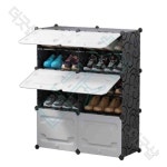 더굿샵 DIY 신발장 85x96cm 그레이 신발정리선반 보조신발장 : THE GOOD SHOP
