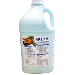 쎄니크로과일야채소독 4L 세제 액체비누 주방세제 : 라운엘