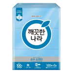 깨끗한나라 미용티슈 순수 소프티 180매 6입 : wind store