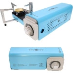 가스 원 GS-8300 - 휴대용 케이스가 있는 캠프 스토브 컴팩트 부탄 스토브 - 접이식 휴대용 스토브 : 레릭36