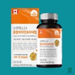 힐링팩토리 슈퍼맥스24 종합비타민미네랄 가족 활력넘치는 몸에좋은영양소 종합영양제 멀티 : 라이언스푸드